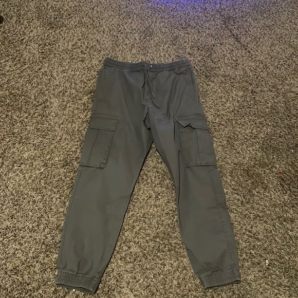 Grey Cargos Size: S - Picture 1 of 2